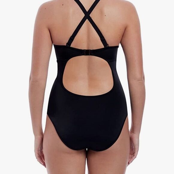 Freya BLACK Remix
Convertible Underwire One-Piece Swimsuit, size US 34H - Picture 4 of 16